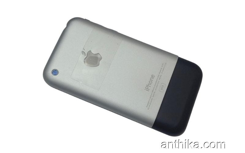 Apple iphone 2G Kapak Kasa Apple iphone 8GB Back Cover Silver A1203