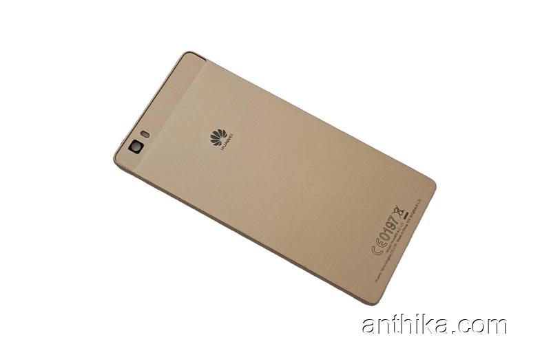 Huawei P8 Lite Kapak Original Battery Cover Gold New ALE-L21