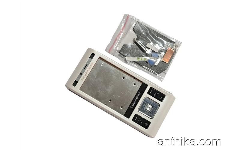 Sony Ericsson C905 Kapak Kasa Tuş Full Housing White New