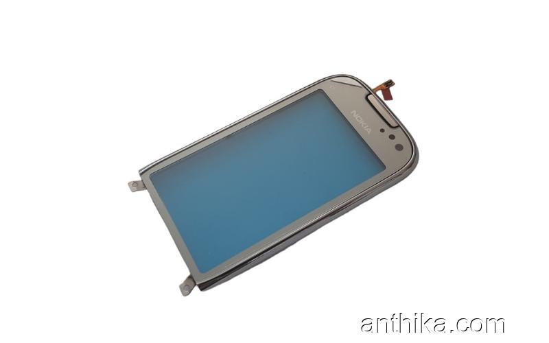 Nokia C7 C7-00 Dokunmatik Original Digitizer Touchscreen Silver New