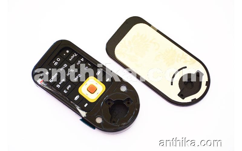 Nokia 7370 7373 Kapak Kasa Tuş High Quality Full Housing Black New