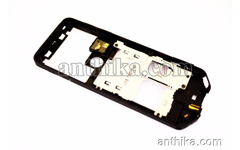 Nokia 7500 Kasa Original Middle Cover Black New 0251783