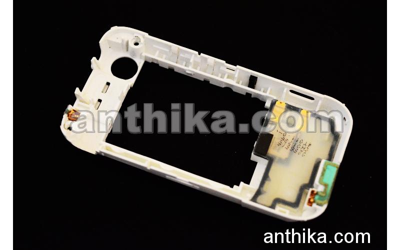 Nokia 5200 Kasa Buzzer Original Middle Cover White New