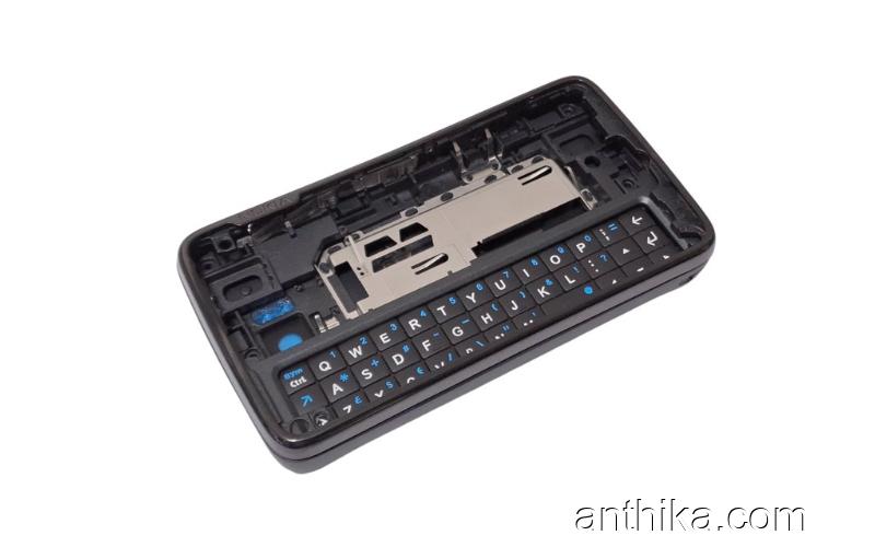 Nokia N900 Kapak Kasa Klavye Kalem High Quality Full Housing Black New