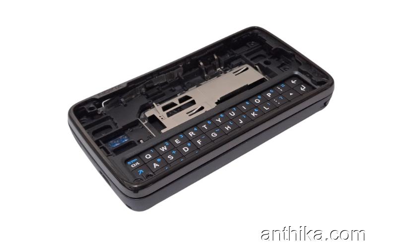 Nokia N900 Kapak Kasa Klavye Kalem High Quality Full Housing Black New