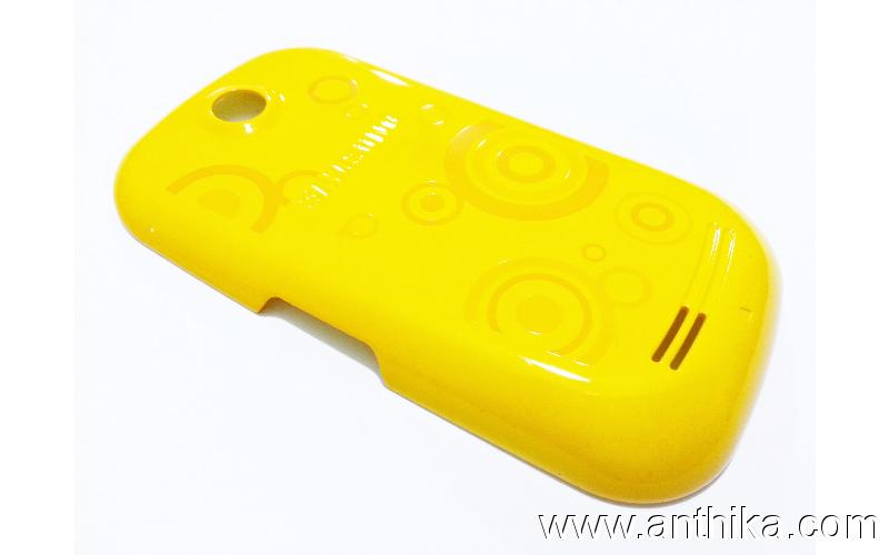 Samsung S3650 Orjinal Arka Batarya Kapak Cover Yellow