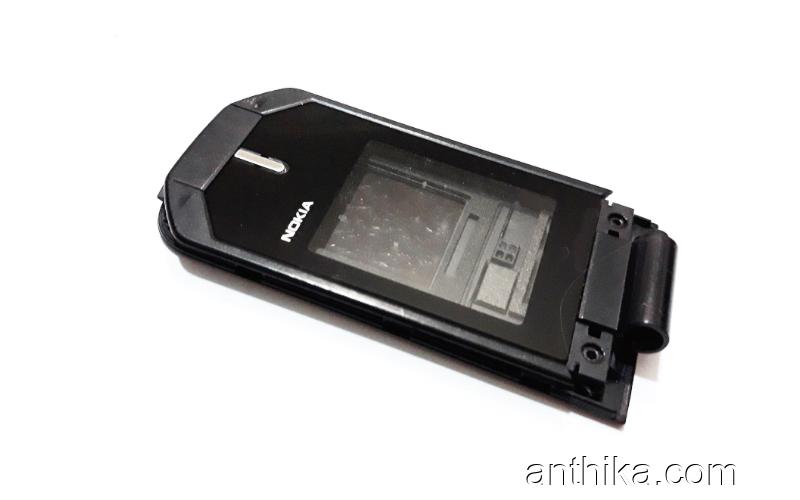 Nokia 7070 Prism Kapak Ekran Çerçeve Original Cover Black Used