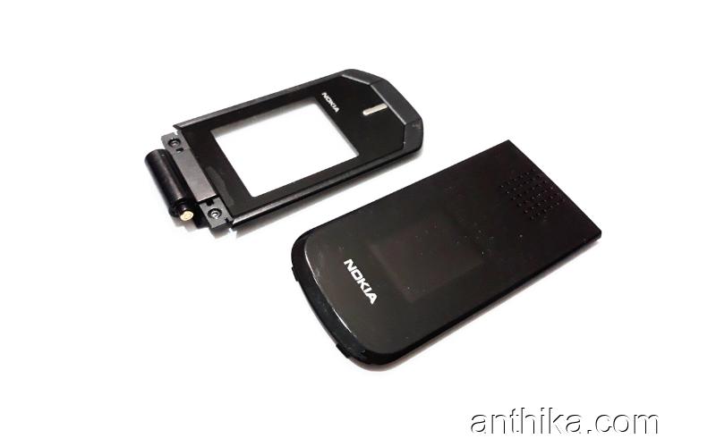 Nokia 7070 Prism Kapak Ekran Çerçeve Original Cover Black Used