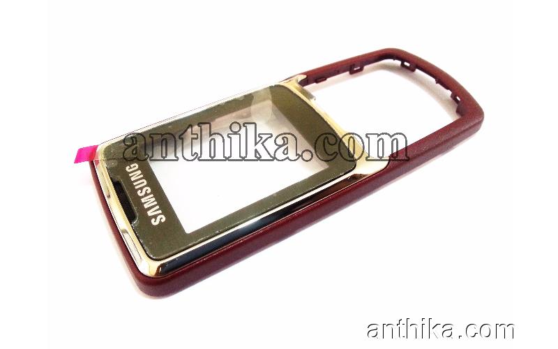 Samsung B220 Kapak Original Front Cover Rose New