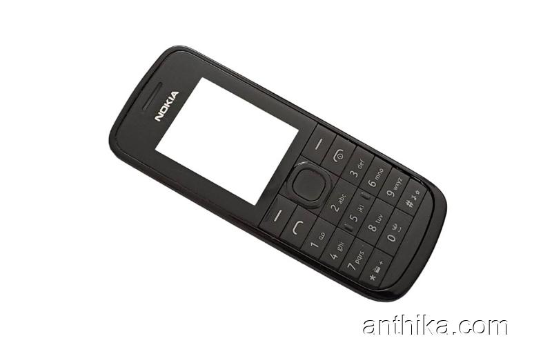 Nokia 113 Kapak Tuş Original Front Cover and Keypad Black Used