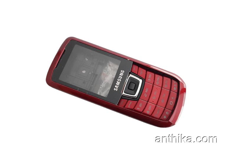 Samsung C3212 Kapak Kasa Tuş High Quality Full Housing Red New