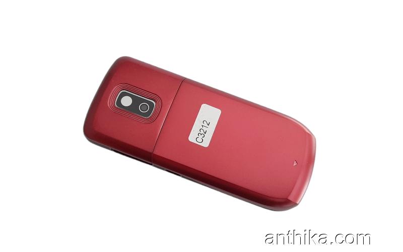 Samsung C3212 Kapak Kasa Tuş High Quality Full Housing Red New