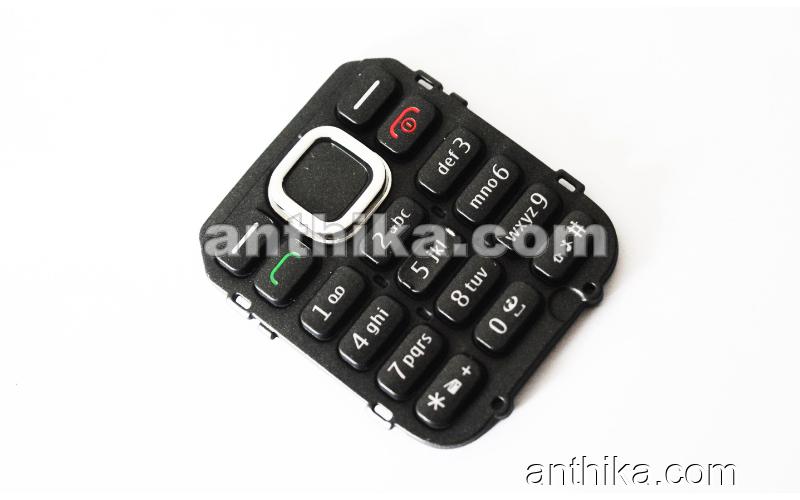 Nokia C1-02 Tuş Orjinal Keypad Black New