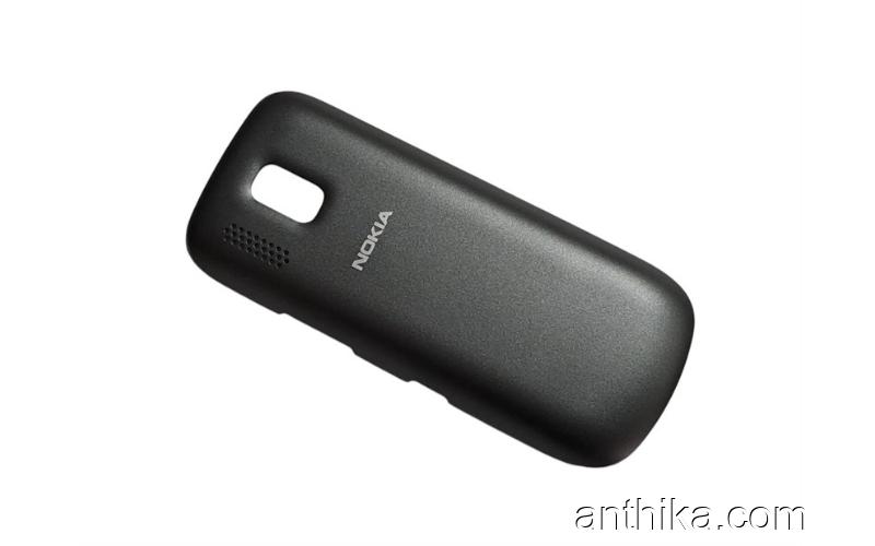 Nokia Asha 202 Asha 203 Kapak Original Battery Cover Gray New