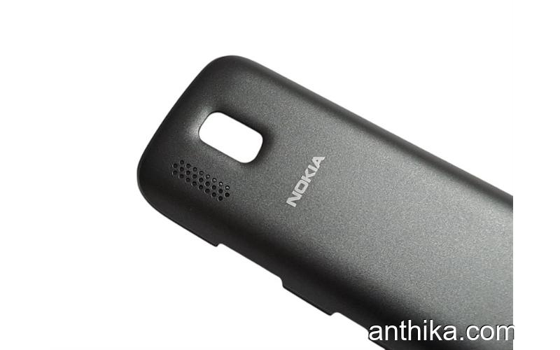 Nokia Asha 202 Asha 203 Kapak Original Battery Cover Gray New