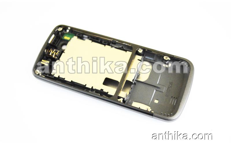 Nokia C3-01 Kapak Kasa Soket High Quality Housing Dark Gray New