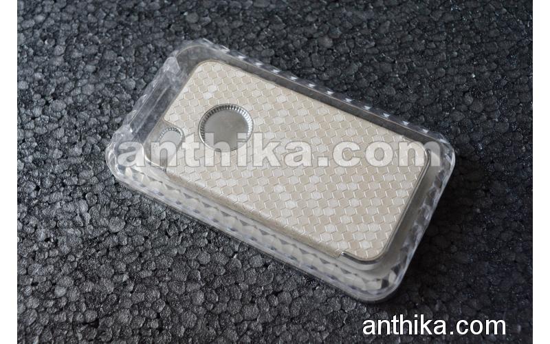Apple Iphone 4 4G Kapak Hard Case Back Cover Chreme New in Box