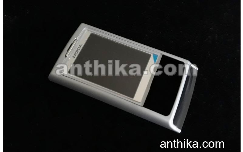 Nokia 6270 Kapak Original Front Cover Mist Blue New 0268450