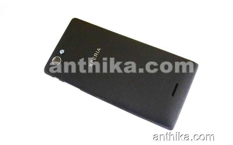 Sony Xperia J St26 St26i Kapak Kasa Original Full Housing Black New