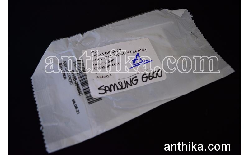 Samsung G600 Assy Case Front Original Shadow Silver New GH98-05485C