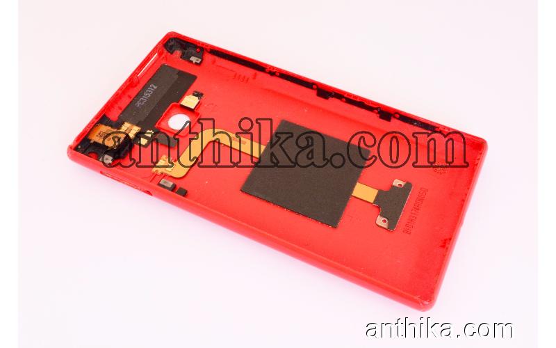 Nokia Lumia 720 Kapak Original Battery Cover Red Used 02504M5