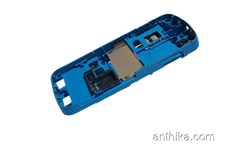 Nokia 5320 Kasa Buzzer Original Middle Cover Blue New Condition