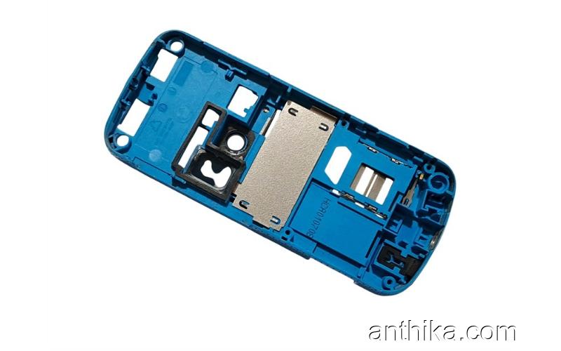 Nokia 5320 Kasa Buzzer Original Middle Cover Blue New Condition