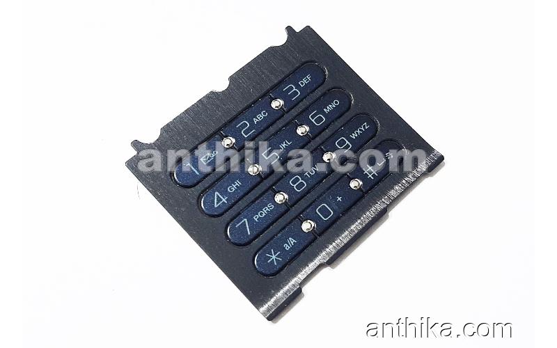 Sony Ericsson w585 w585i Tuş Original Numeric Keypad Navy Blue Used