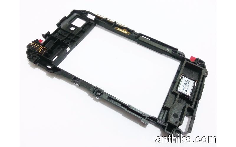 Blackberry Q5 Orta Kasa KVK Depodan Middle Frame White ASY-51328