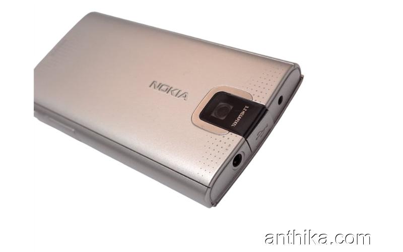 Nokia X3-00 Kapak Kasa Tuş Soket Buzzer Original Full Housing Silver New
