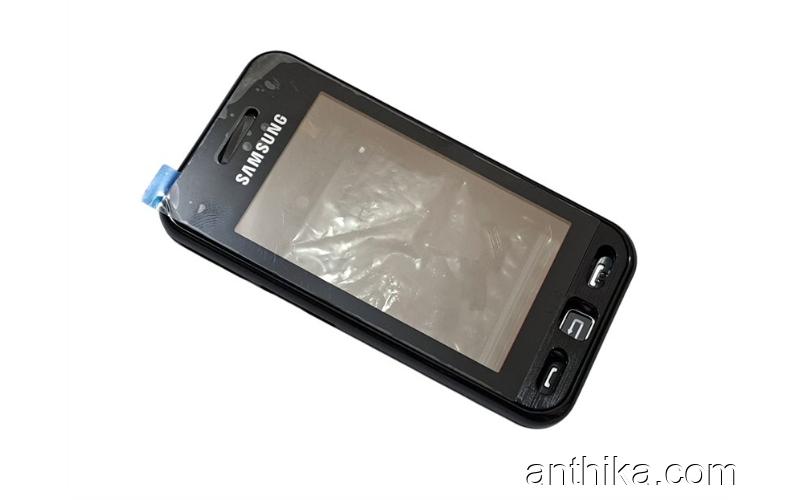 Samsung S5230 Kapak Kasa Tuş Dokunmatik Full Set Orange Logo