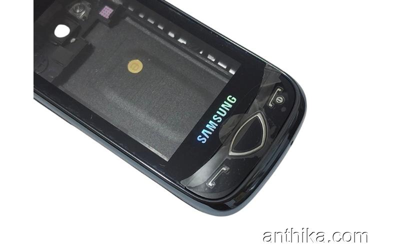 Samsung S5560 Kapak Kasa Tuş Full Housing Black Cover New