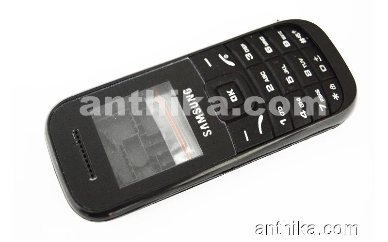 Samsung E1200 Kapak Kasa Tuş High Quality Full Housing Black New