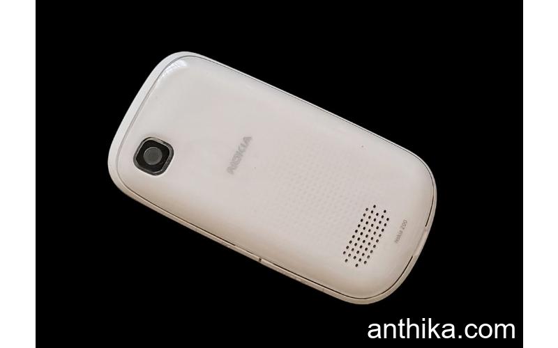 Nokia Asha 200 Kapak Kasa Tuş Original Full Housing White New