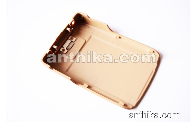 Nokia 6131 Kapak Original Battery Cover Gold New