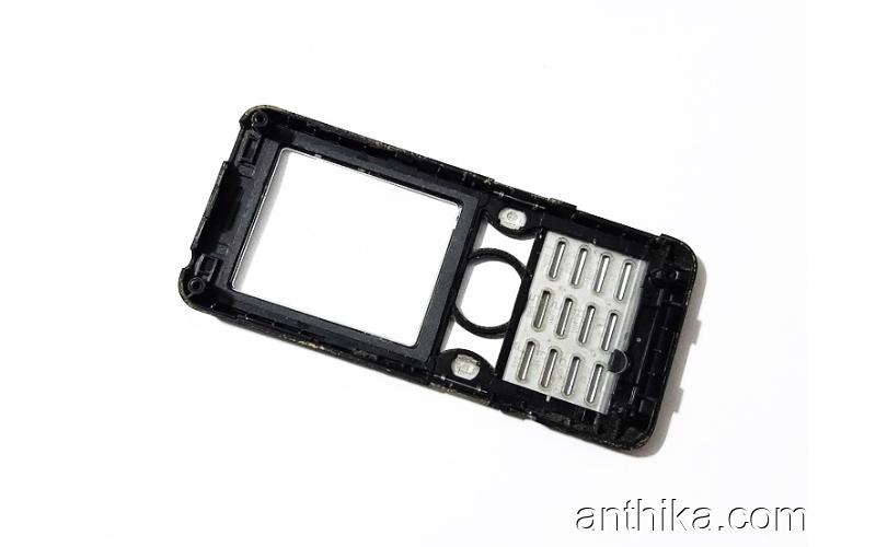 Sony Ericsson K550 K550i Kapak Original Front Cover Black Used