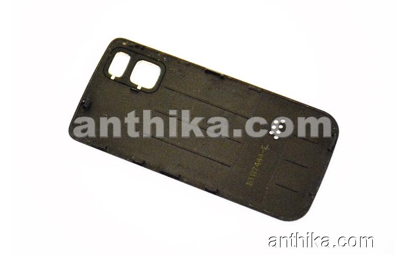 Nokia 5610 XpressMusic Kapak Original Battery Cover Black Red Used