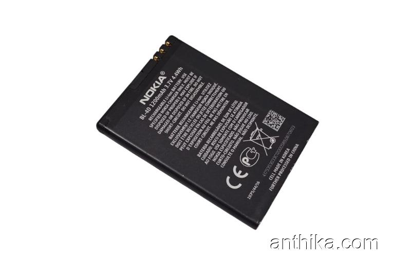 Nokia BL-4D Batarya Pil Original Battery Nokia N8 N97 Mini Battery Used