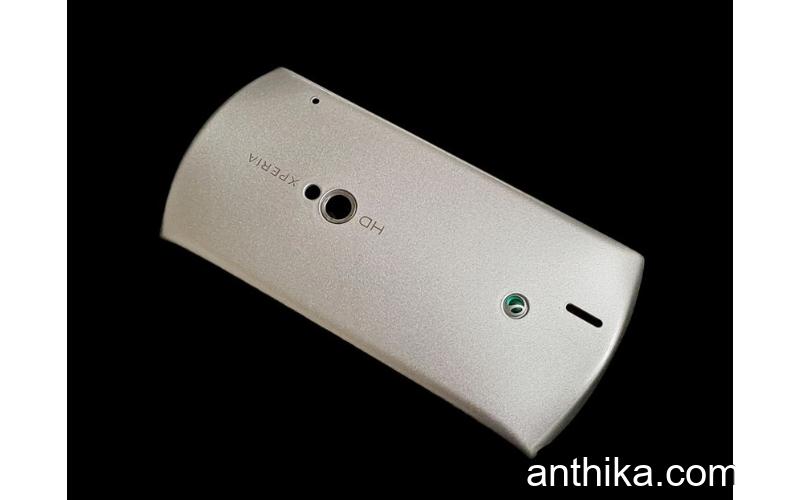Sony Ericsson Xperia Neo MT15i Kapak Orjinal Battery Cover Silver New