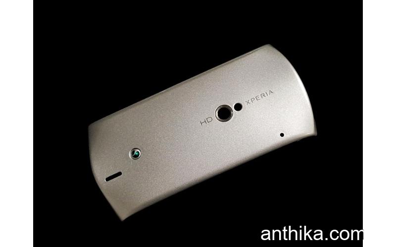 Sony Ericsson Xperia Neo MT15i Kapak Orjinal Battery Cover Silver New