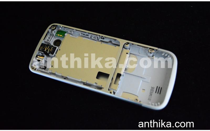 Nokia C3-01 Kapak Kasa Original Housing Silver New