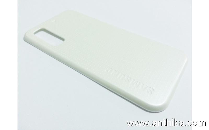 Samsung I6220 Arka Batarya Kapak White Battery Cover