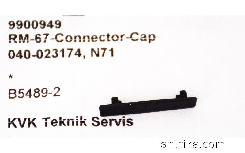 Nokia N71 Alt Soket Kapak Original Connector Cap New 9900949