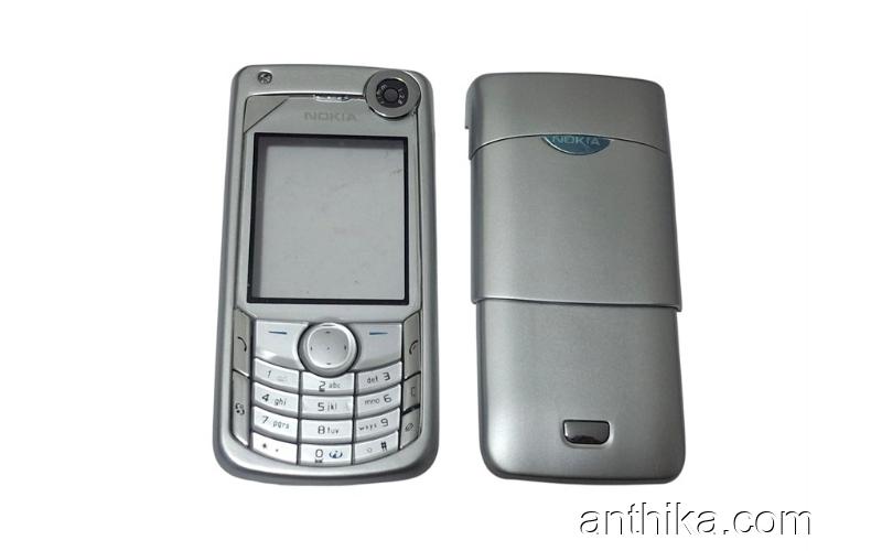 Nokia 6680 Kapak Tuş High Quality Xpress on Cover Silver New