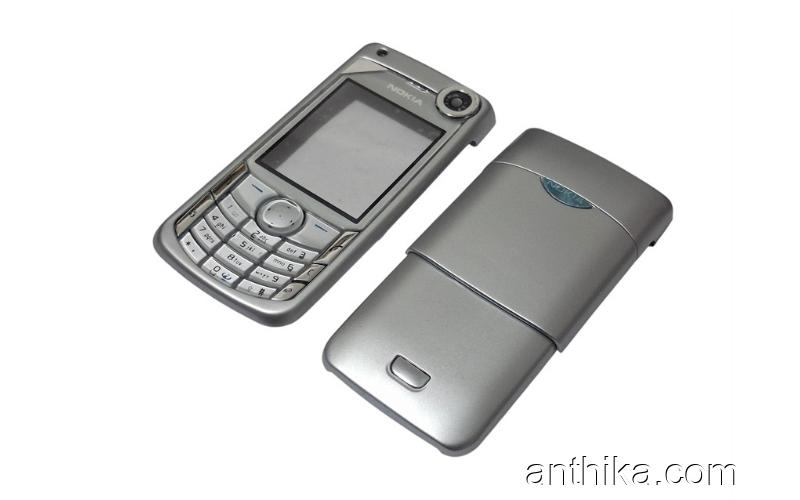 Nokia 6680 Kapak Tuş High Quality Xpress on Cover Silver New