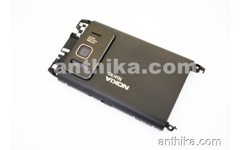 Nokia N8 N8-00 Kasa Buzzer Original Middle Back Cover Black Used-37