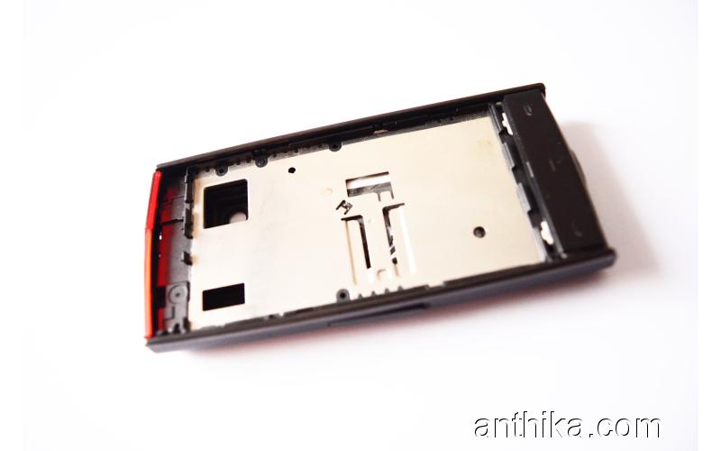 Nokia X6 X6-00 Kasa Kapak High Quality Housing Black New