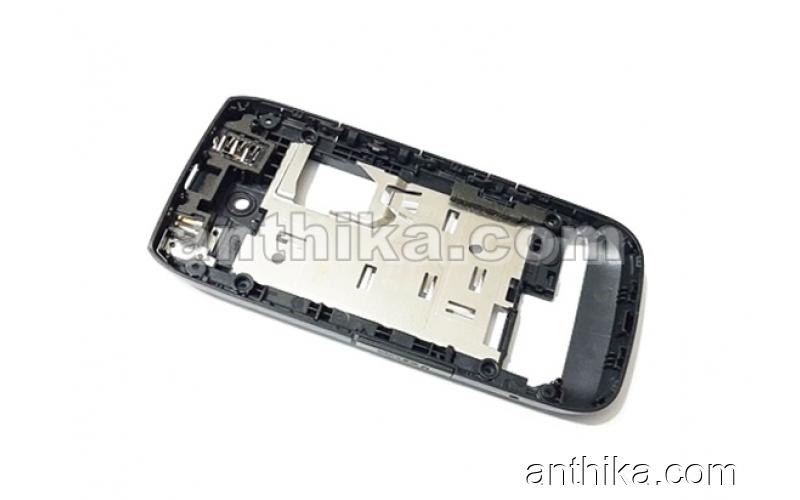 Nokia 308 309 Kasa Original Middle Cover Black New