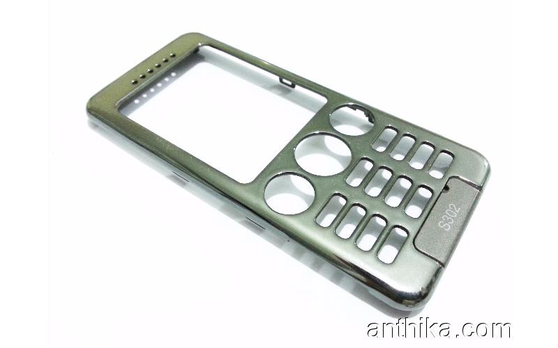 Sony Ericsson S302 Kapak Orjinal Front Cover Chrome