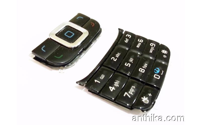 Nokia 6111 Tuş Orjinal Keypad Black used